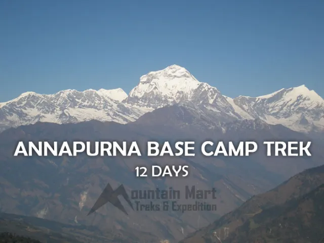 Annapurna Base Camp Trek - 12 days | Travel Plan